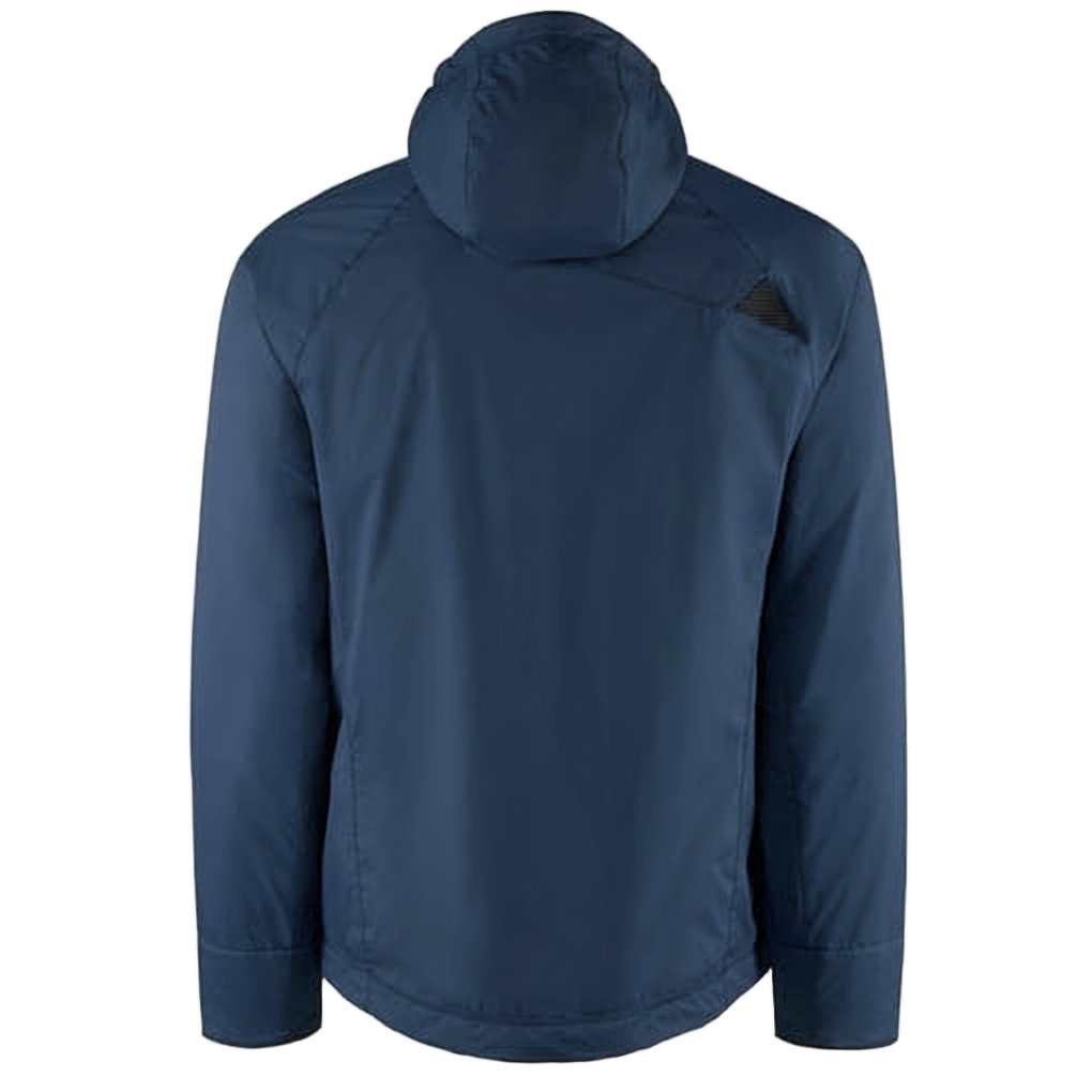 Blue Jacket with High Collar