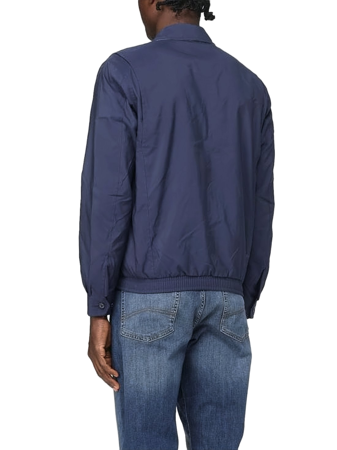 Relaxed Fit Zip Front Jacket