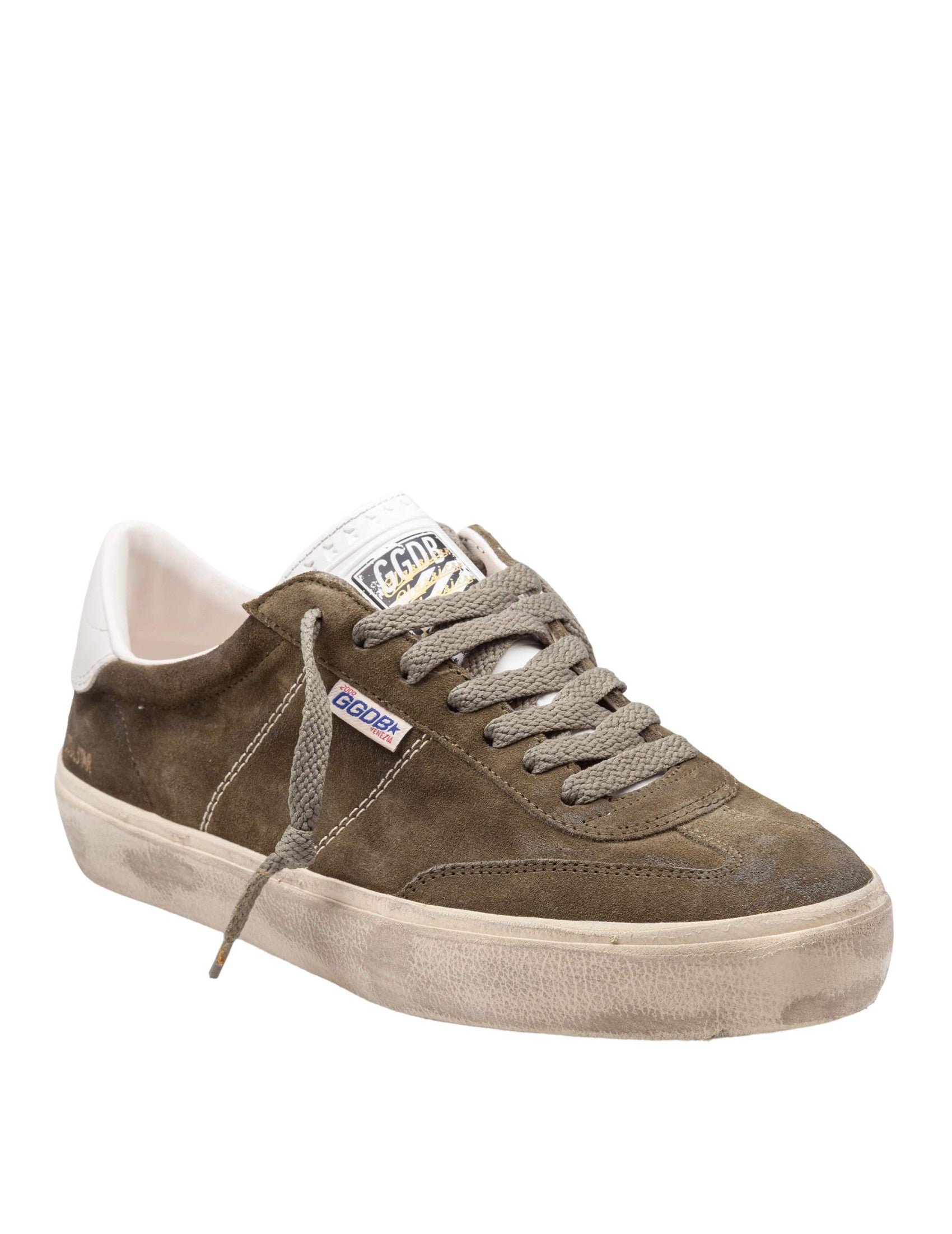 Soul Star Suede Sneakers, Military Green