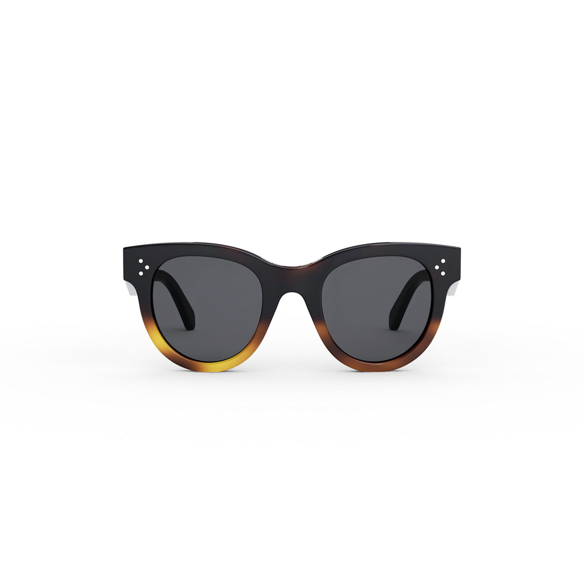 Cl4003in Oversized Square Gradient Tortoiseshell Sunglasses