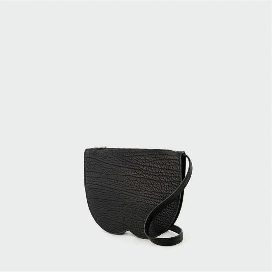 Textured Cow Leather Crossbody Bag