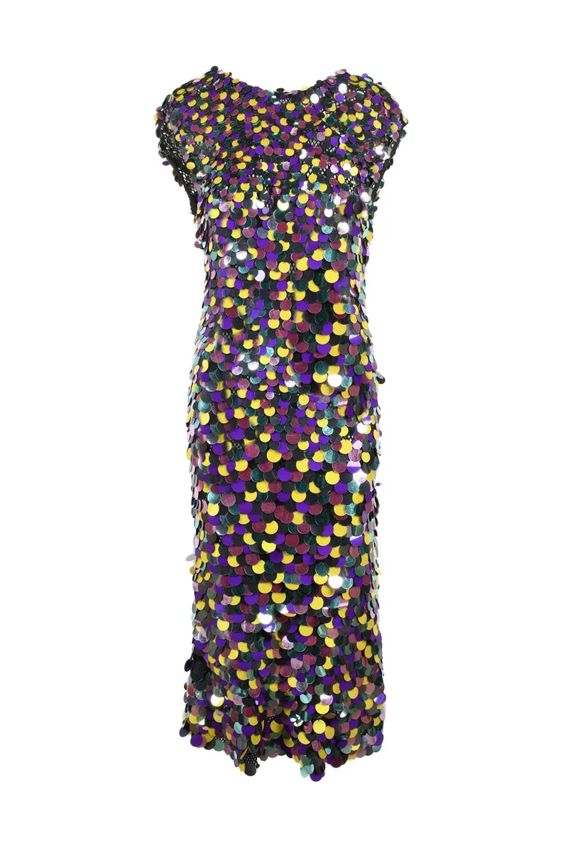 Linen/Cotton Dress - Multicolor