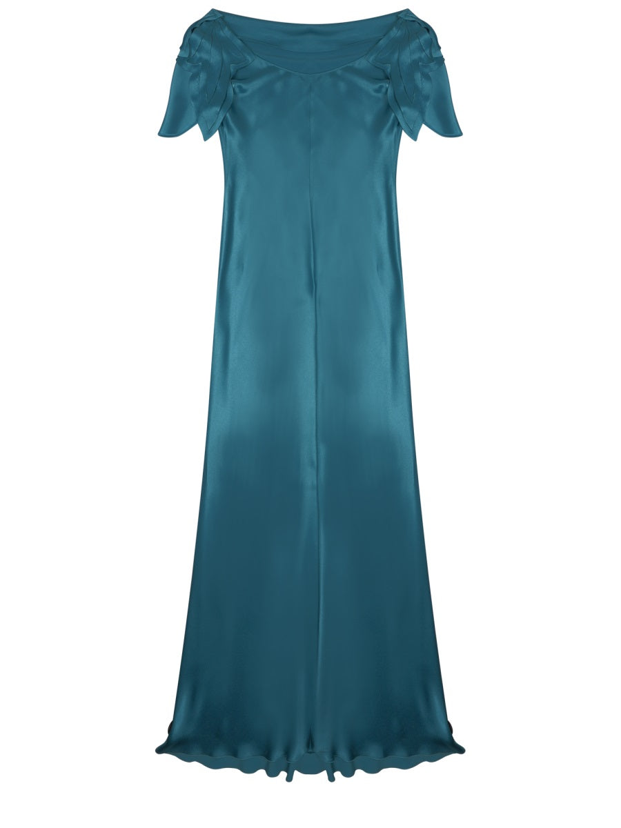 Flowy Long Dress With Delicate Straps