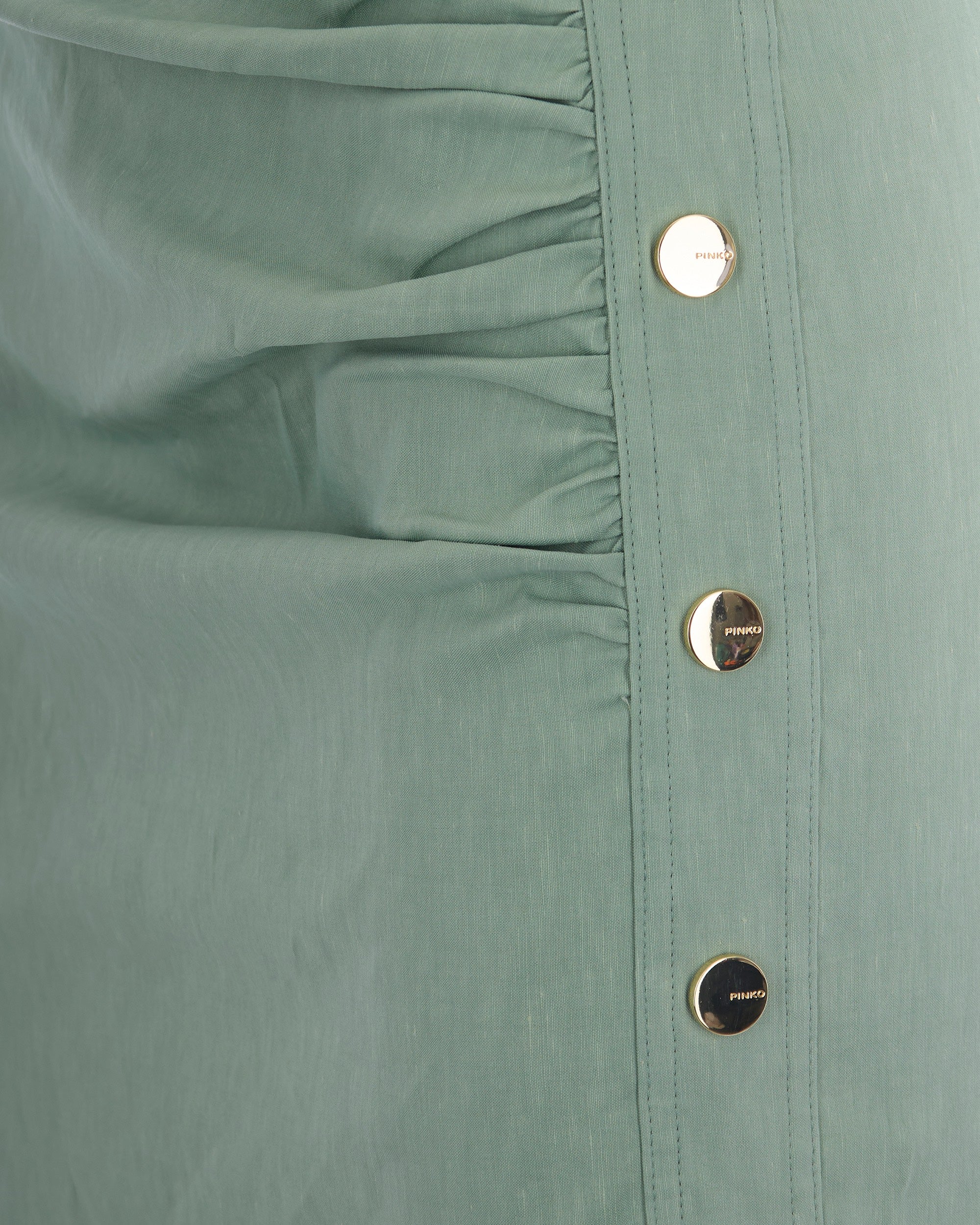 Alissa Green Linen Dress