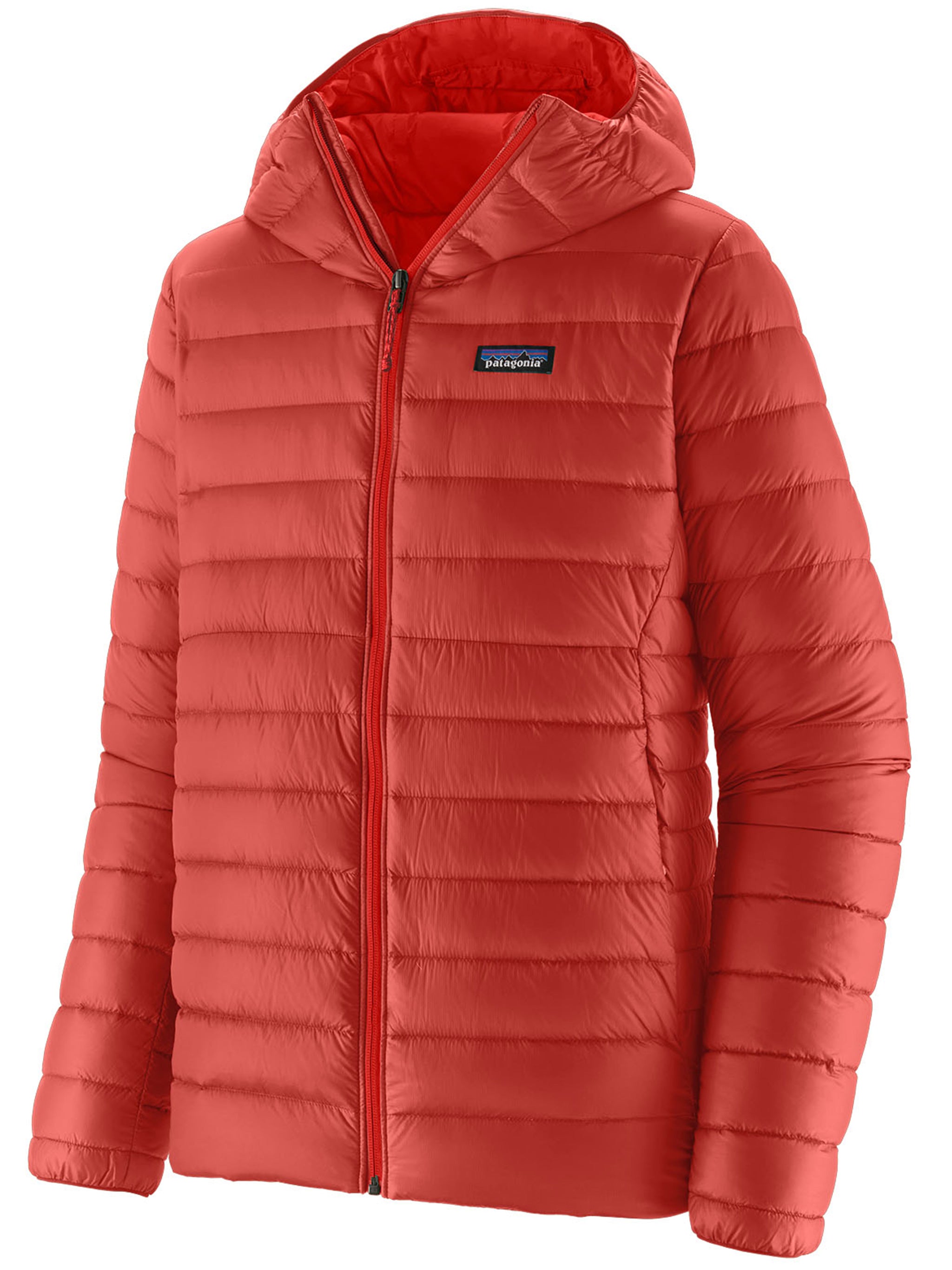 Red Down Hoodie Hoody Down Hoodie