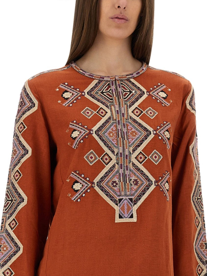 "Zelda" Silk Top