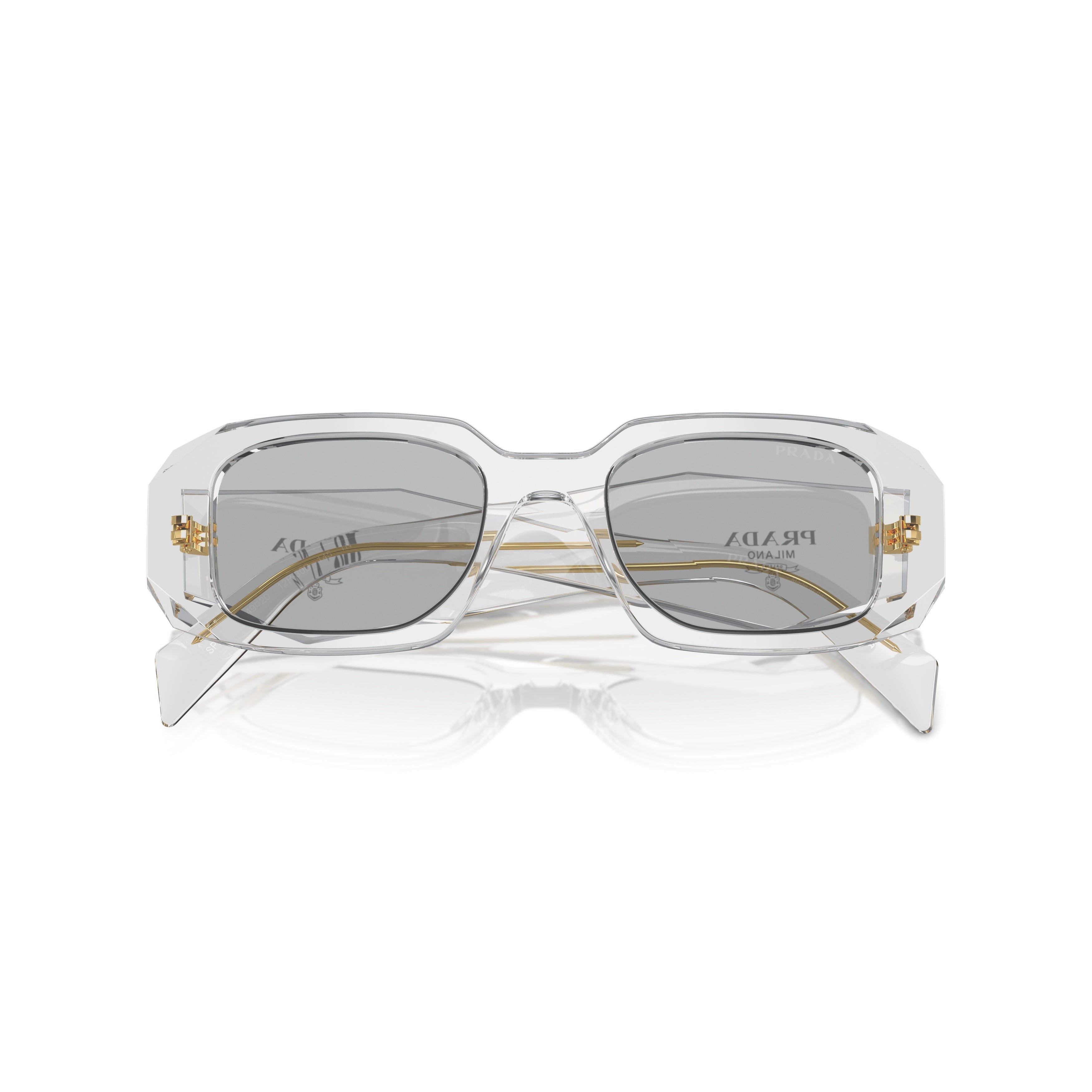 0pr 17ws Geometric Rectangular Frame Sunglasses