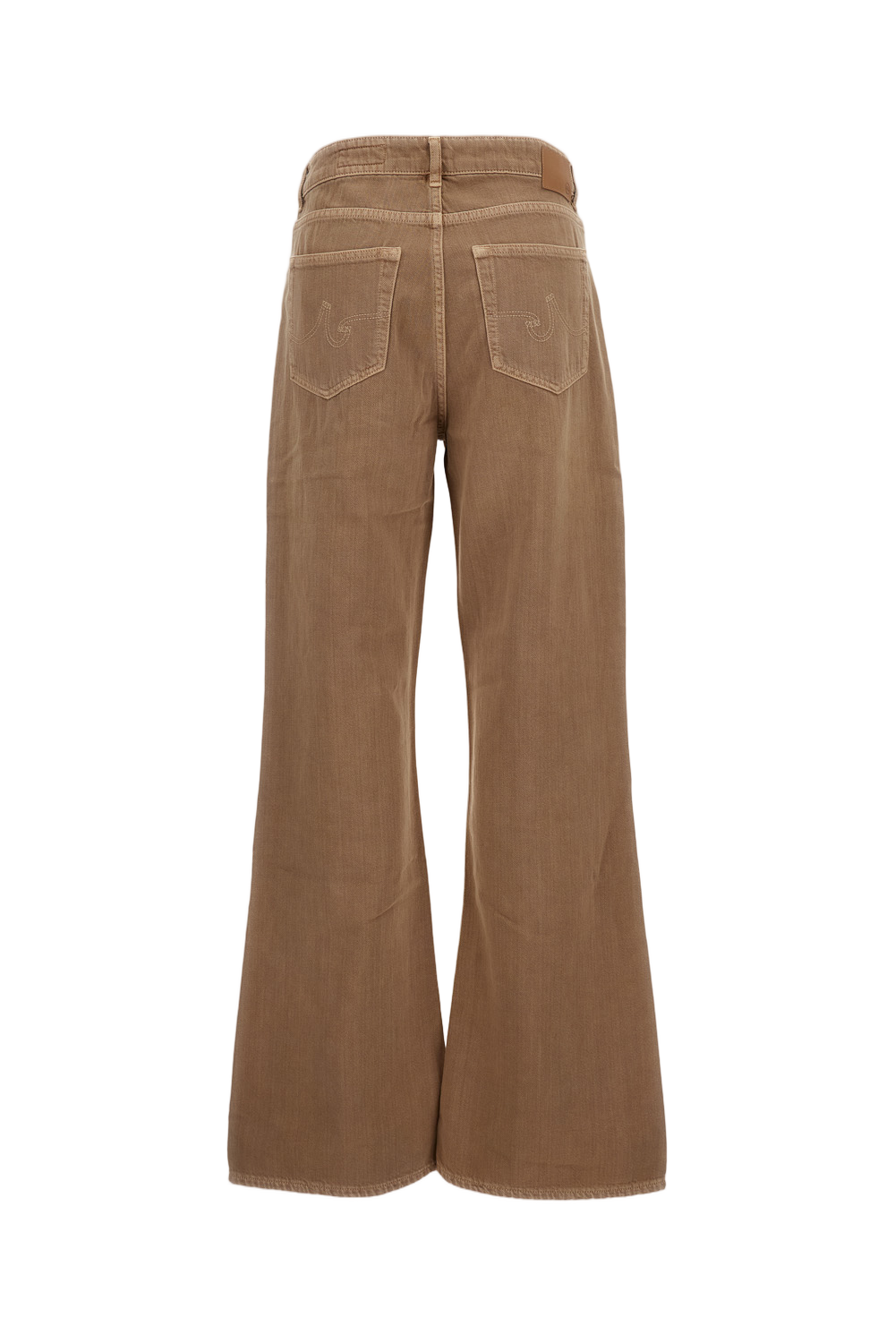 Straight-Leg Jeans in Classic Beige