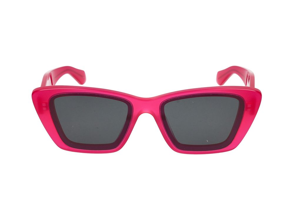 Sunglasses Azzedine Alaia AA0070S 003 fuchsia fuchsia grey 57/17/140