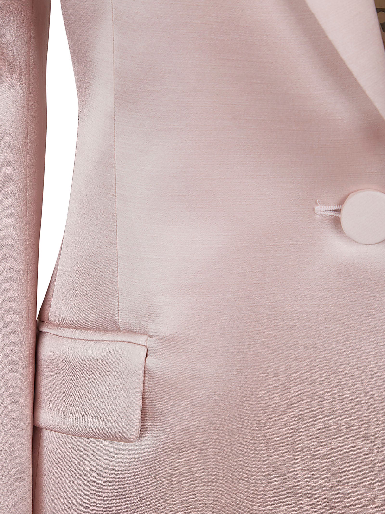 Peak Lapel Single-Breasted Regular Fit Blazer