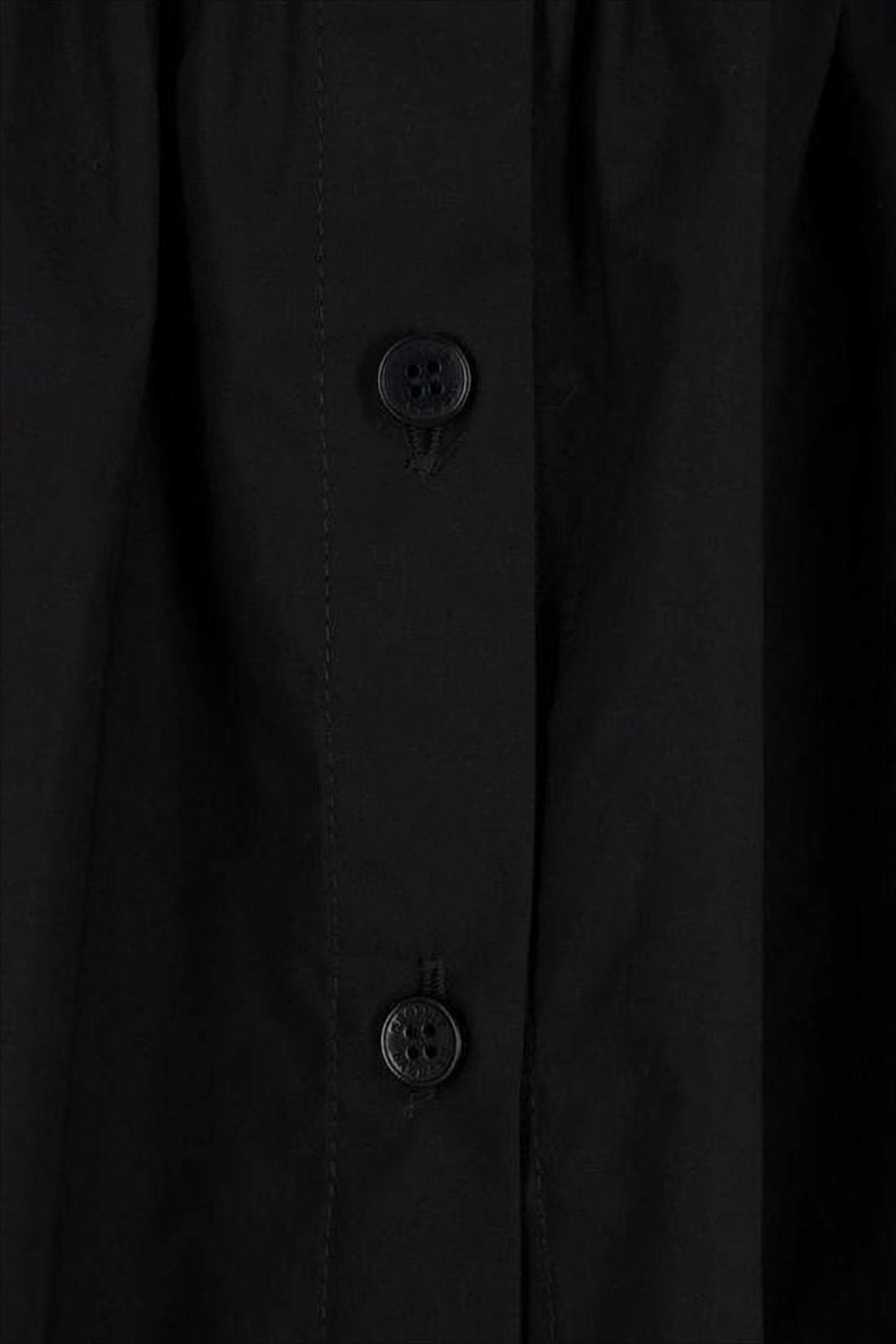 Ruched Waist Blouse with Classic Collar