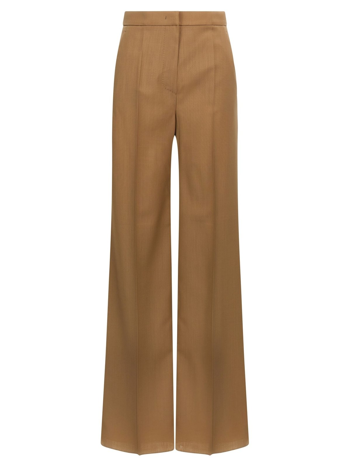 High-Waisted Wide-Leg Suit Pants
