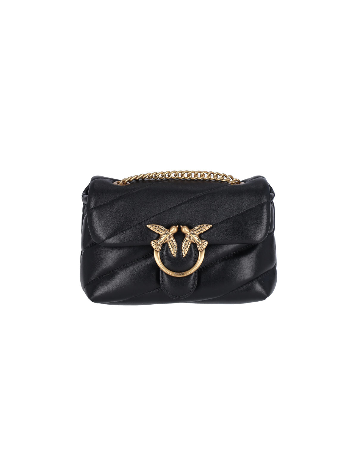 "Baby Love Puff" Mini Bag – Black