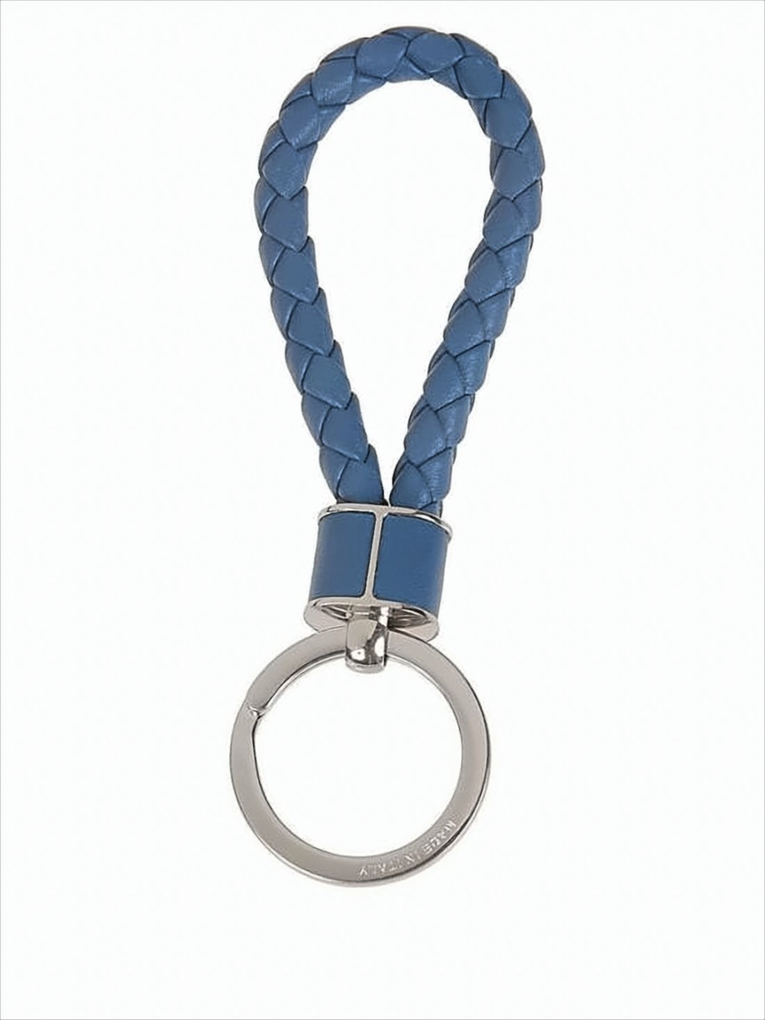 Bottega Veneta Braided Lambskin Leather Keyring