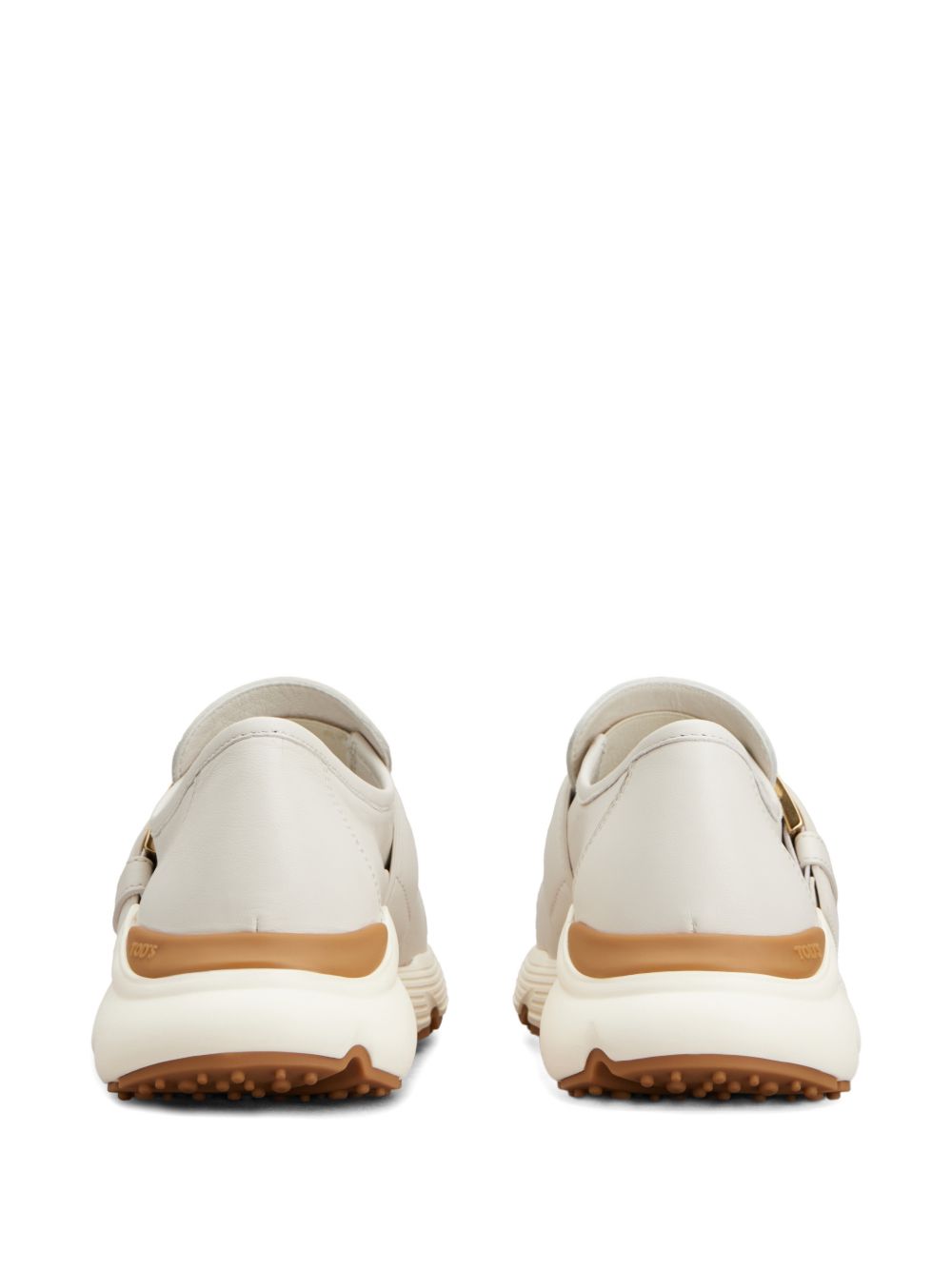 Slip-On Sneakers With Gold-Tone Buckle