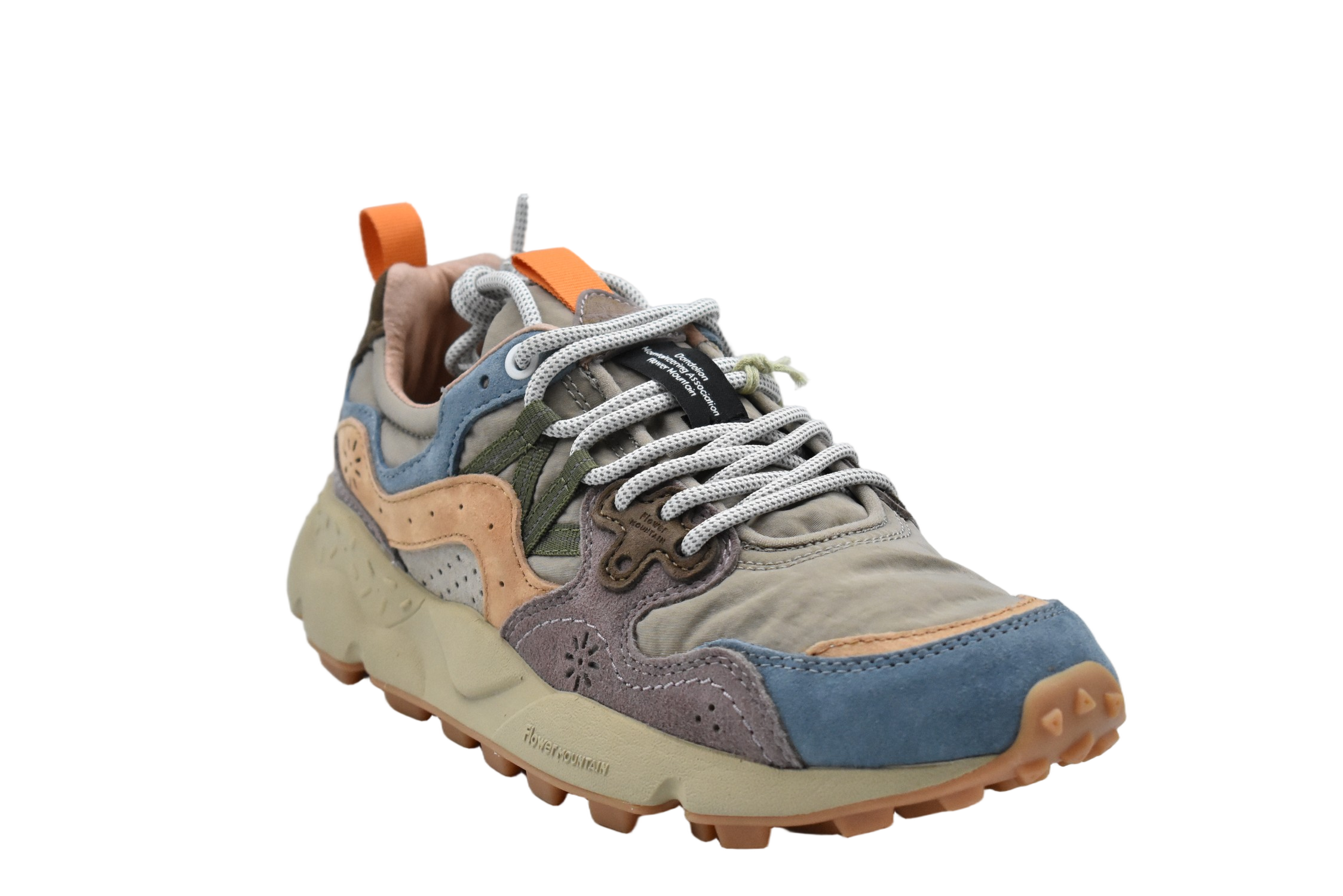 Papaya-Petroleum Low Shoes