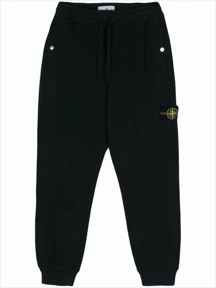 Relaxed Fit Black Jogger Pants