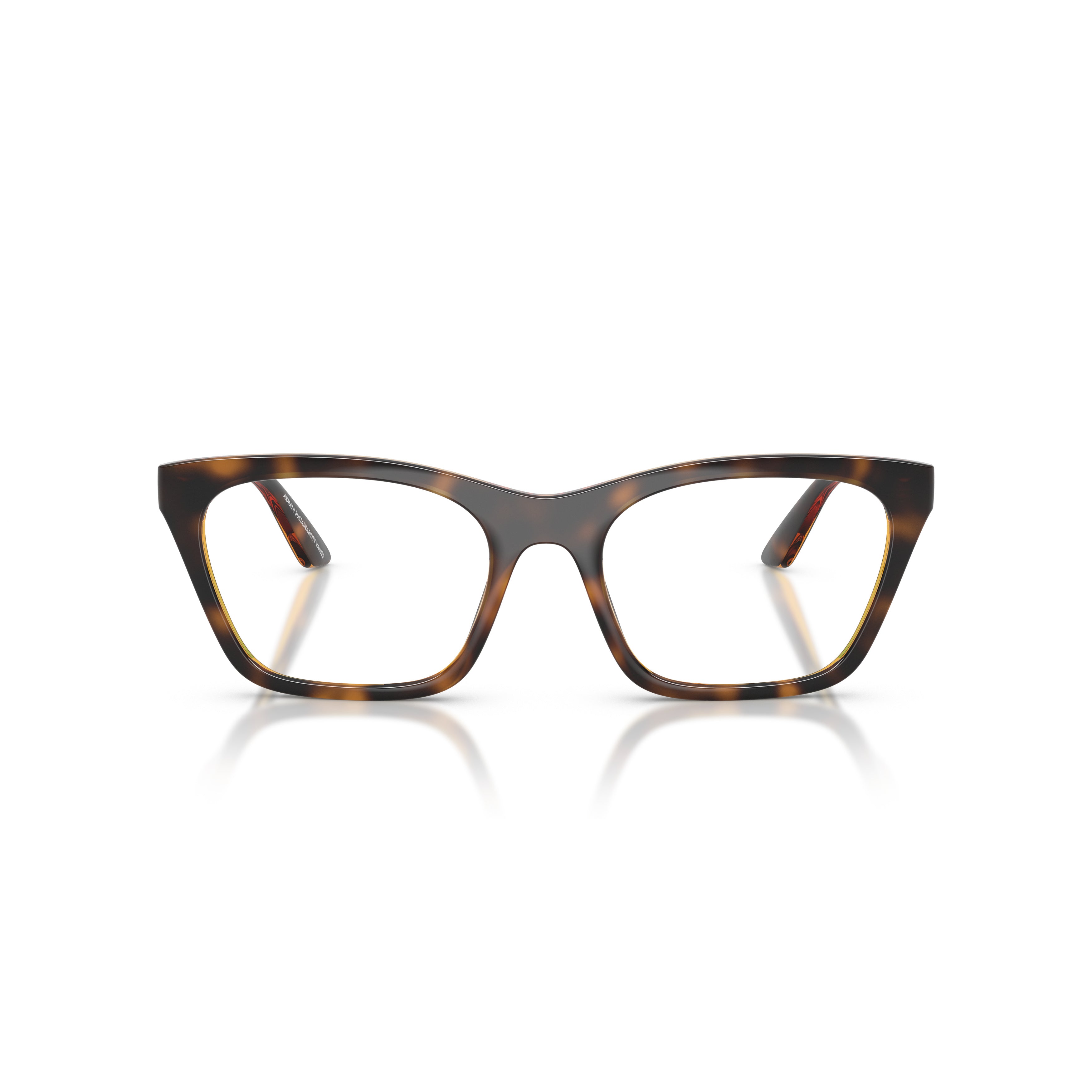 Oversized Tortoiseshell Square Frame Eyeglasses