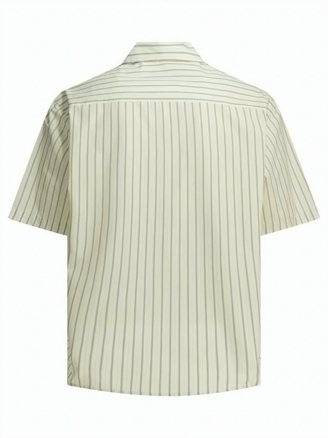Relaxed Fit Short-Sleeve Striped Shirt by Ami Paris