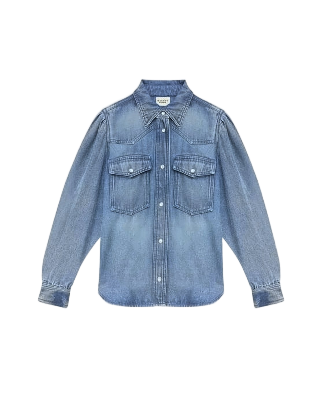 Classic Denim Shirt with Relaxed Fit