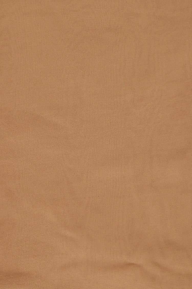 Silk Chiffon Stole With Fluid Draping