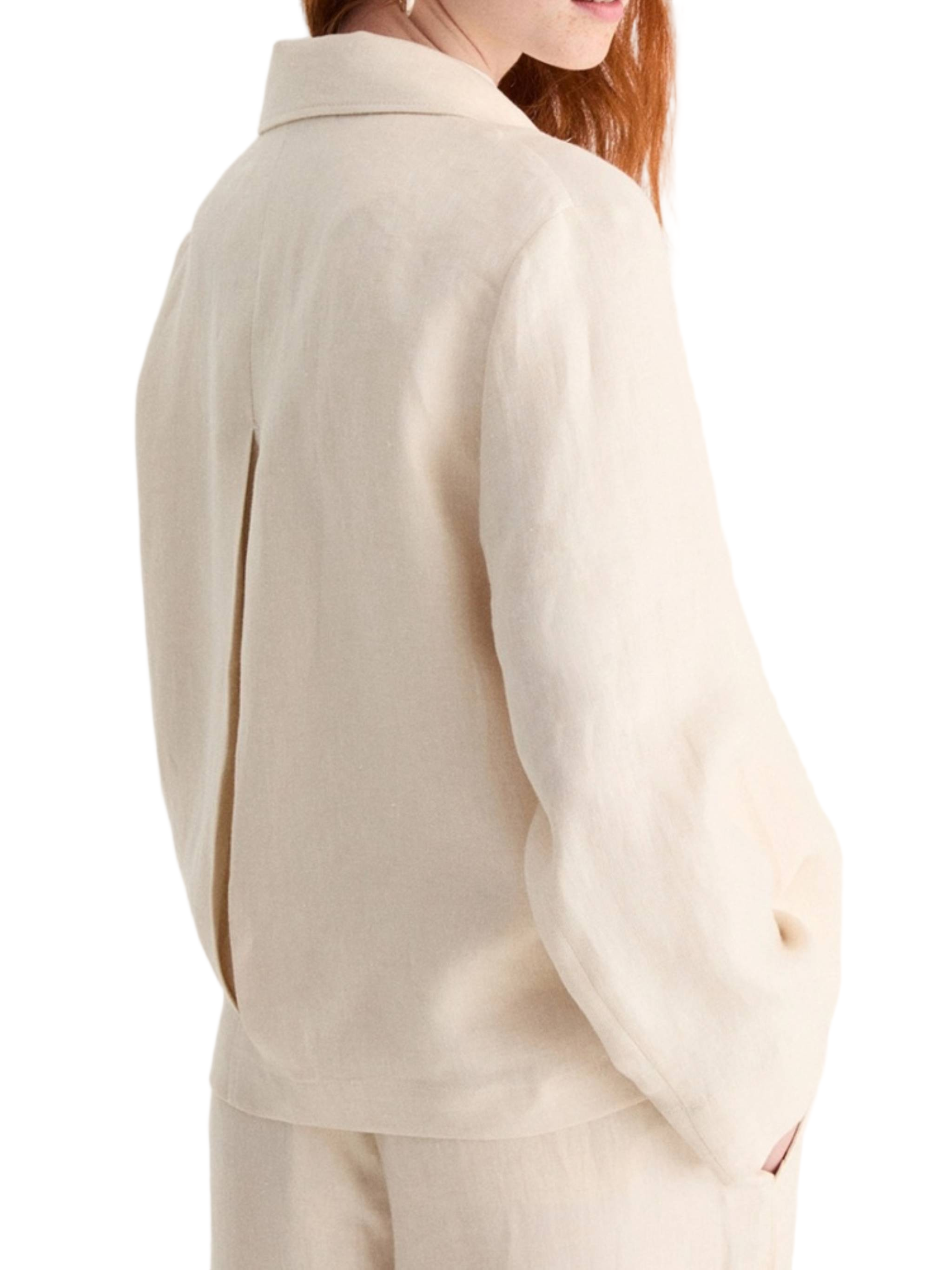 Double-Breasted Oversized Boxy Fit Jacket