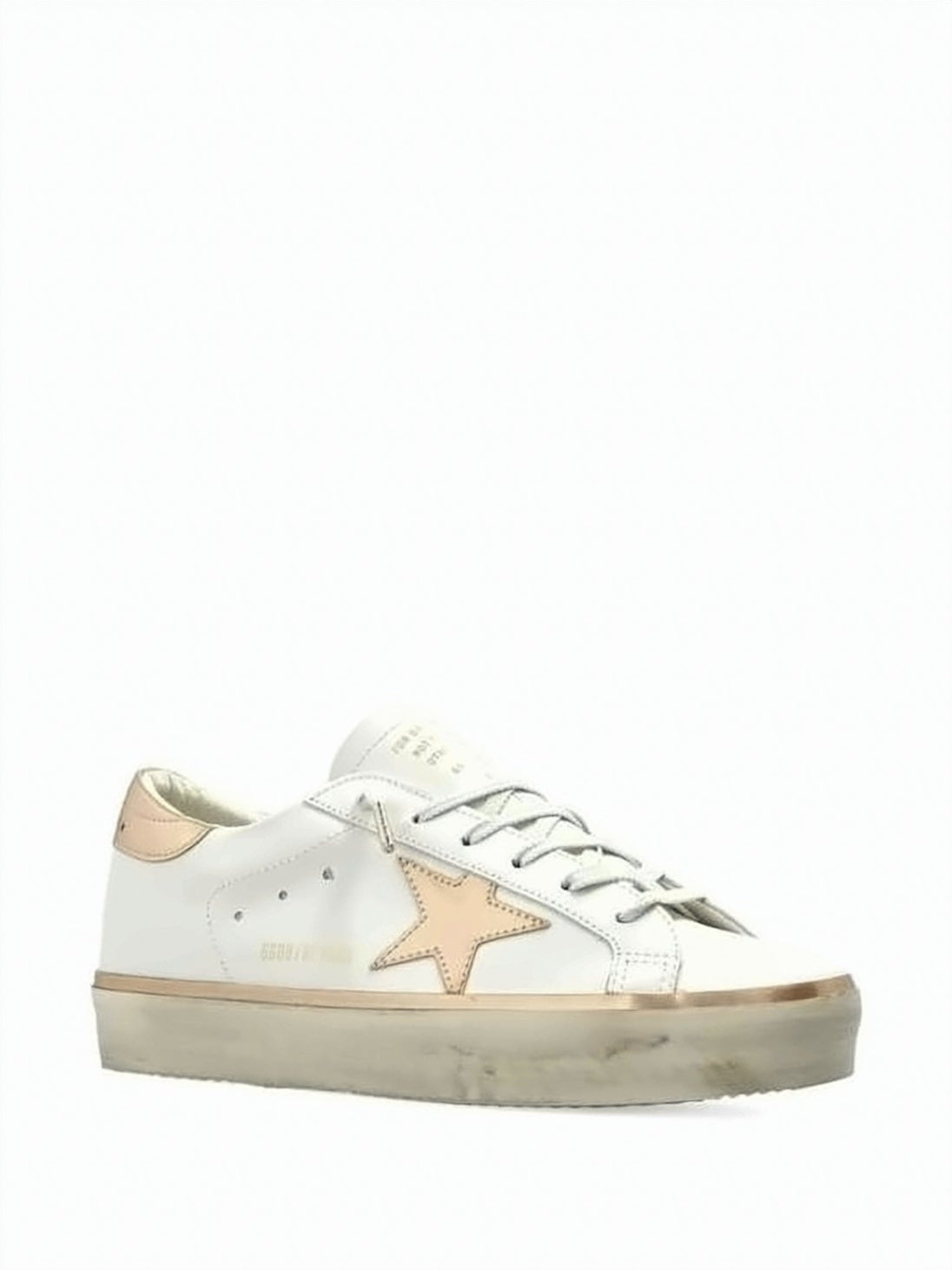 Low-Top Vintage Sneakers with Metallic Accents