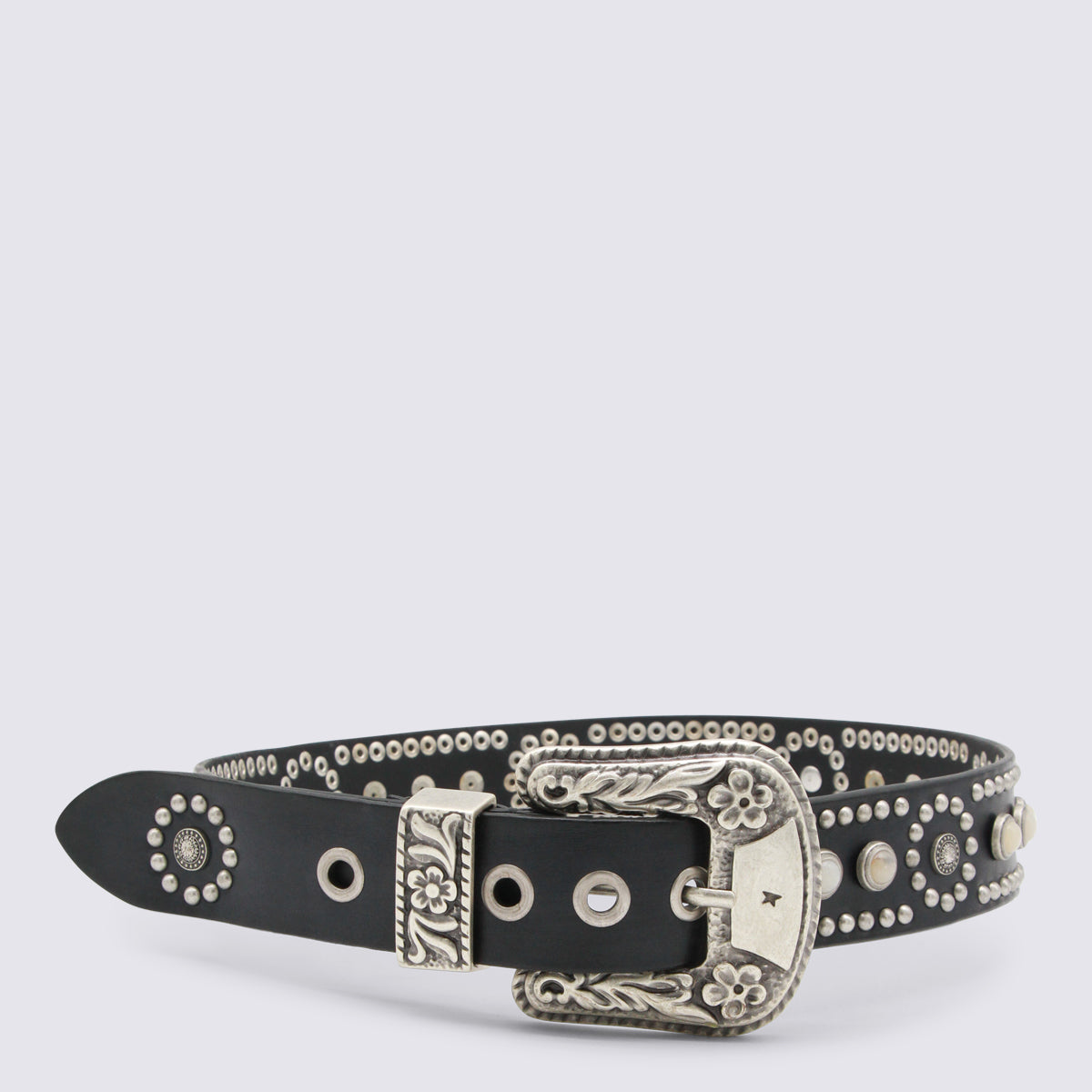 Black Leather Belt