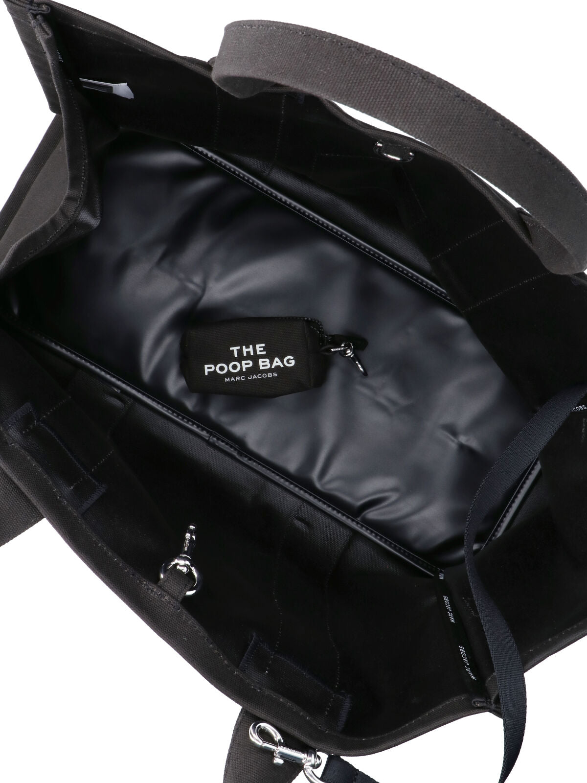 Black The Doggy Bag Graphic Tote