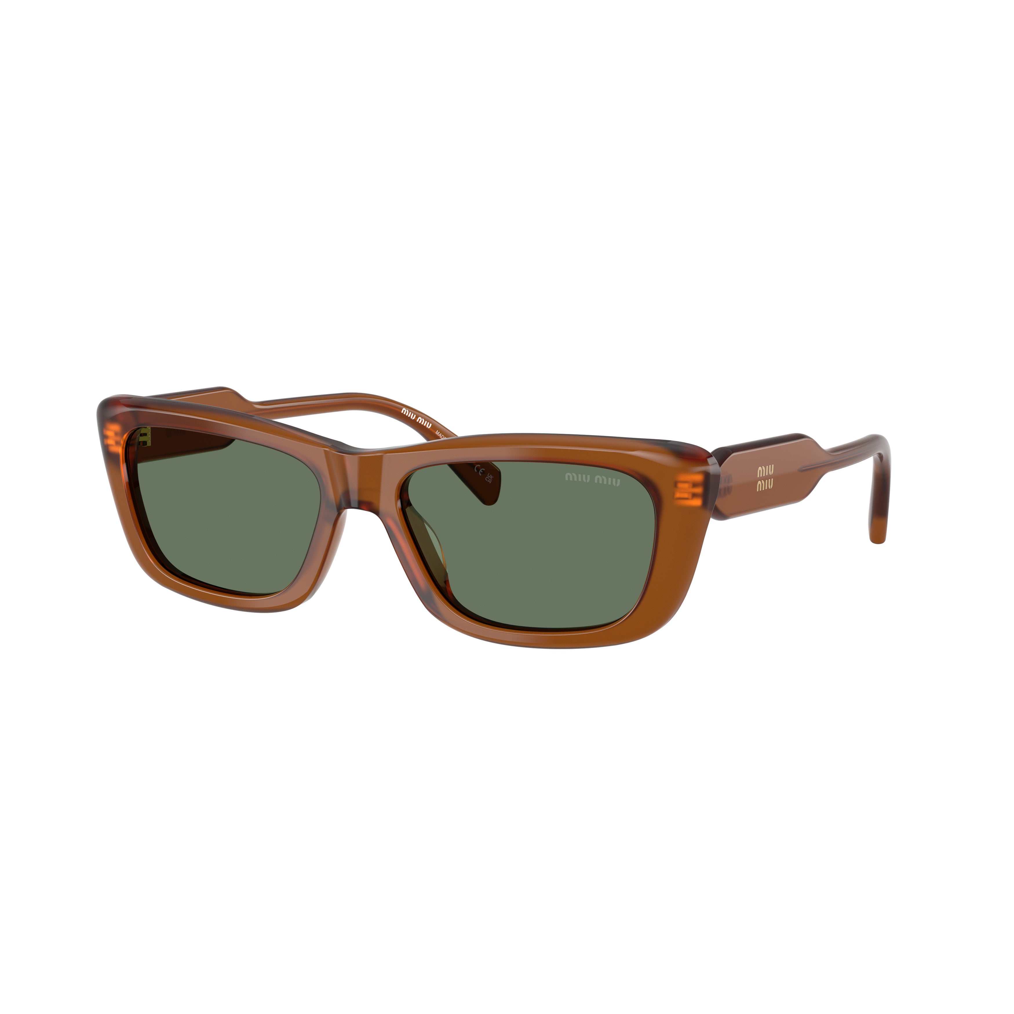 0mu B12s Thick Acetate Rectangular Sunglasses