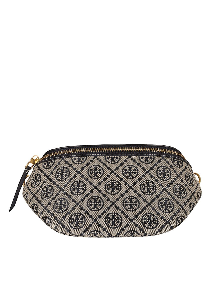 Rounded Shoulder Bag With Distinctive Pattern