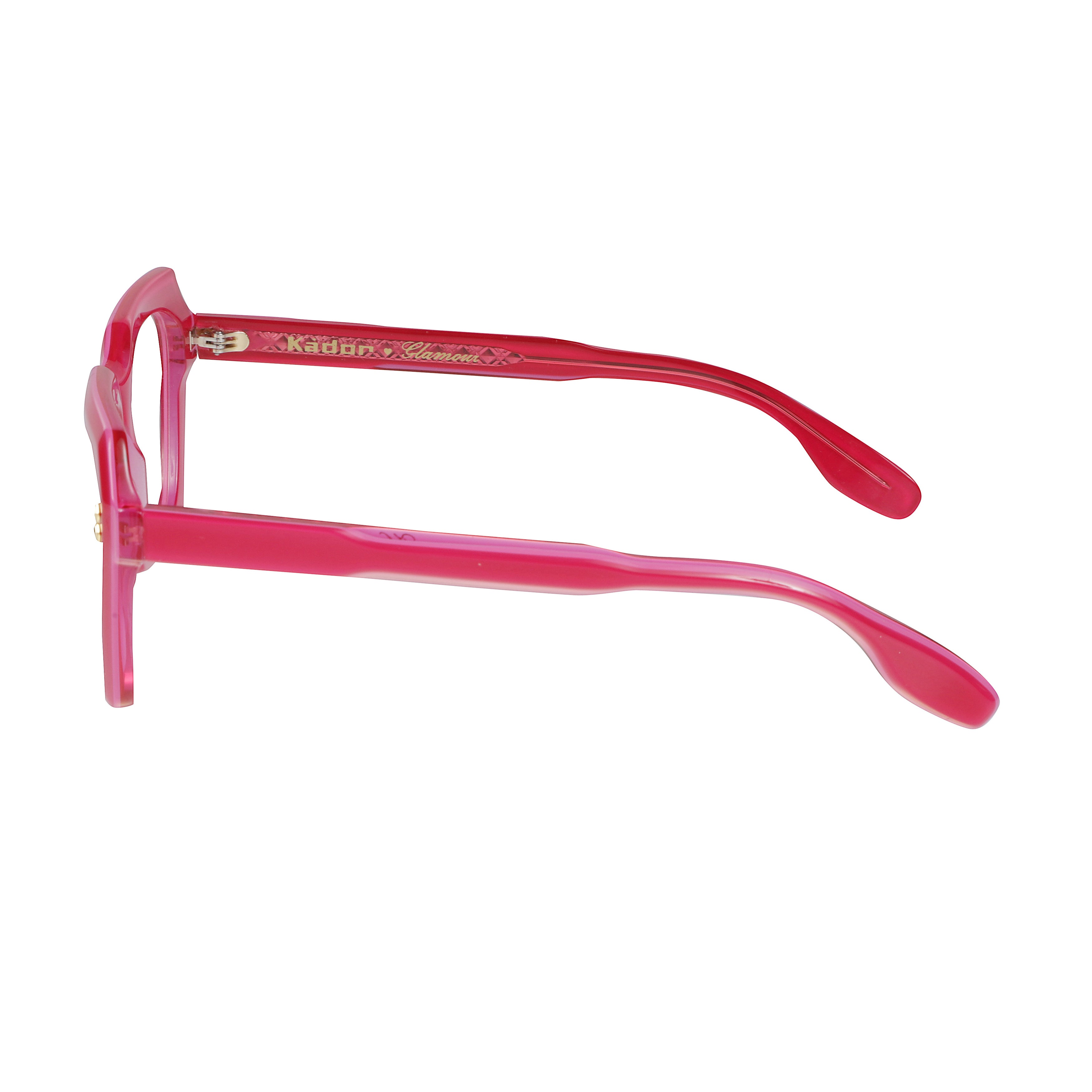Klara Glamour Bold Oversized Square Frame Eyeglasses
