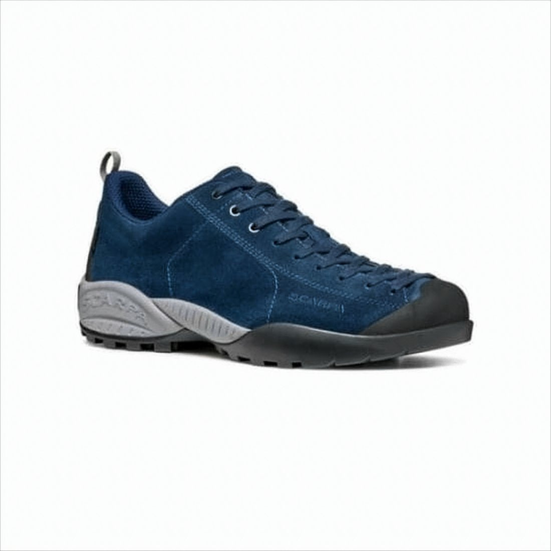 Suede Low-Top Sneakers with Reinforced Toe Cap