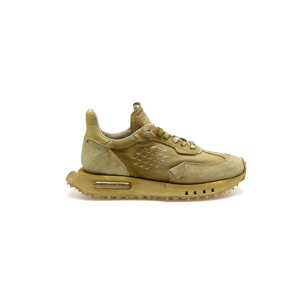 Space Race Canvas Leather Sneakers