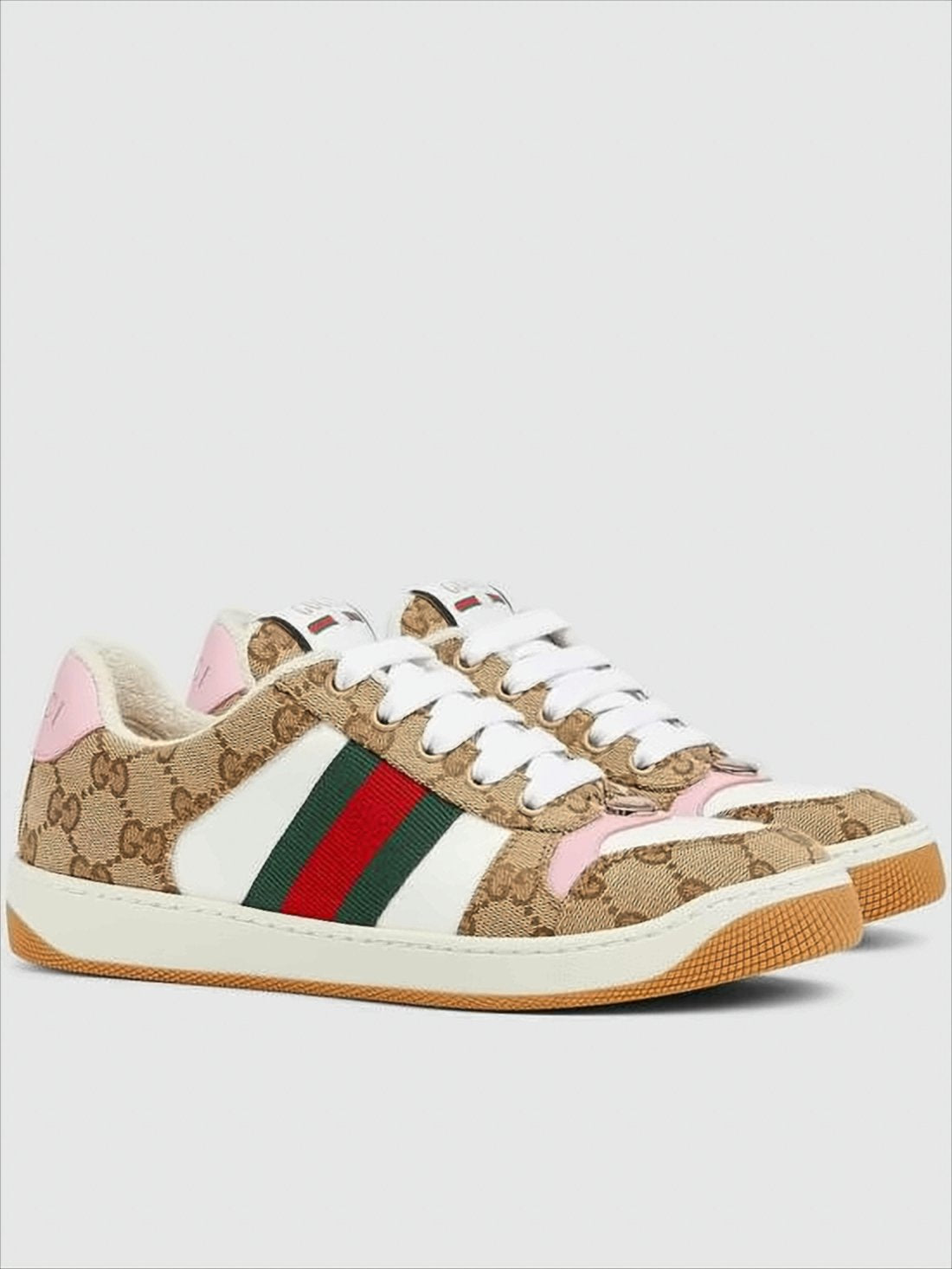 Signature Monogram Low-Top Sneakers