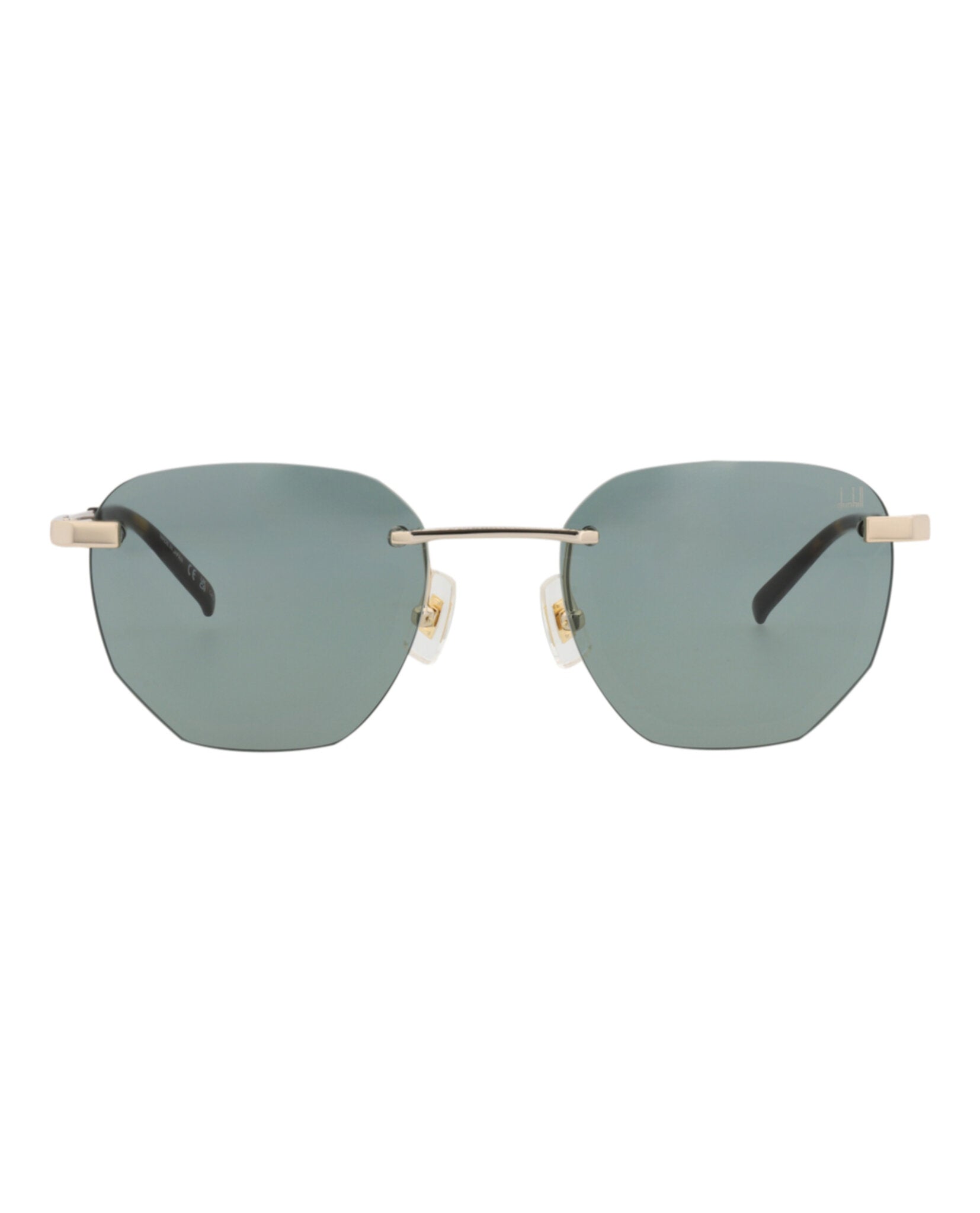 Round-Frame Metal Sunglasses