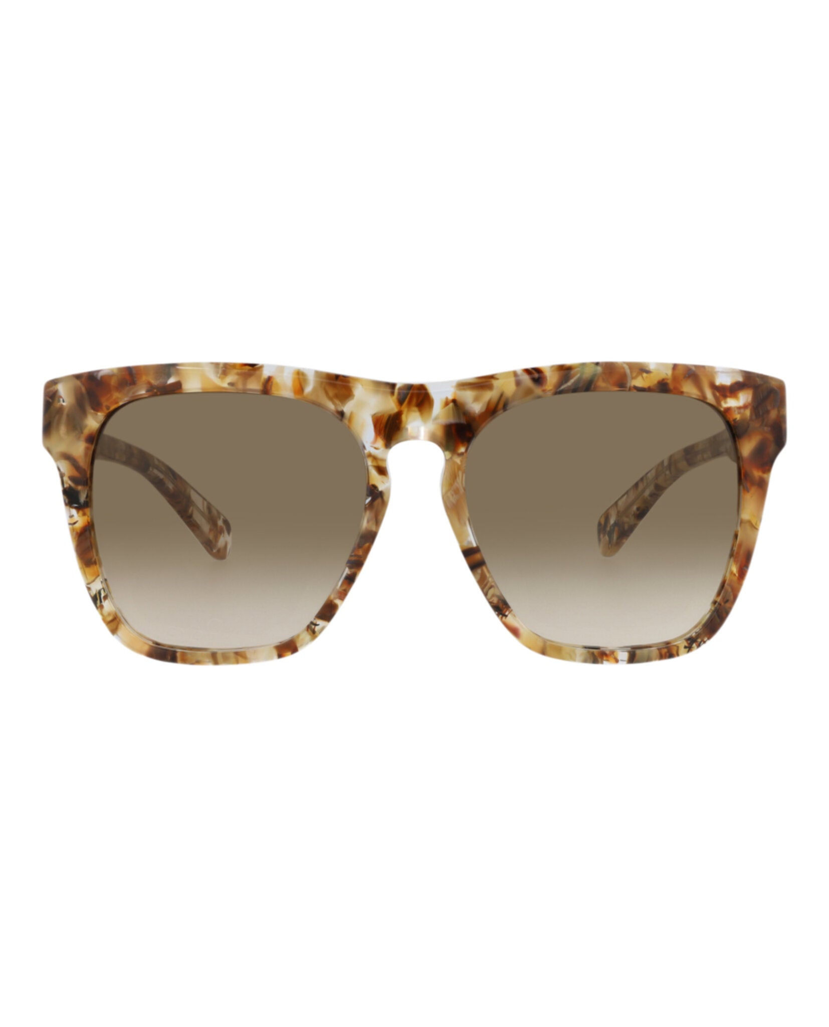 Square-Frame Recycled Acetate Sunglasses
