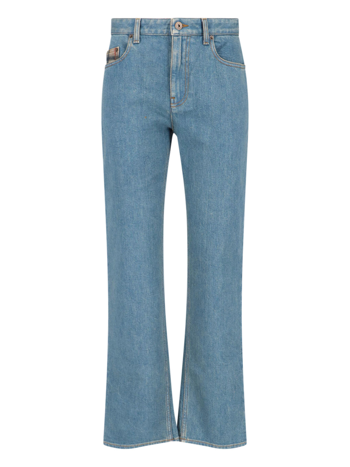 Bootcut Jeans In Blue Cotton Denim