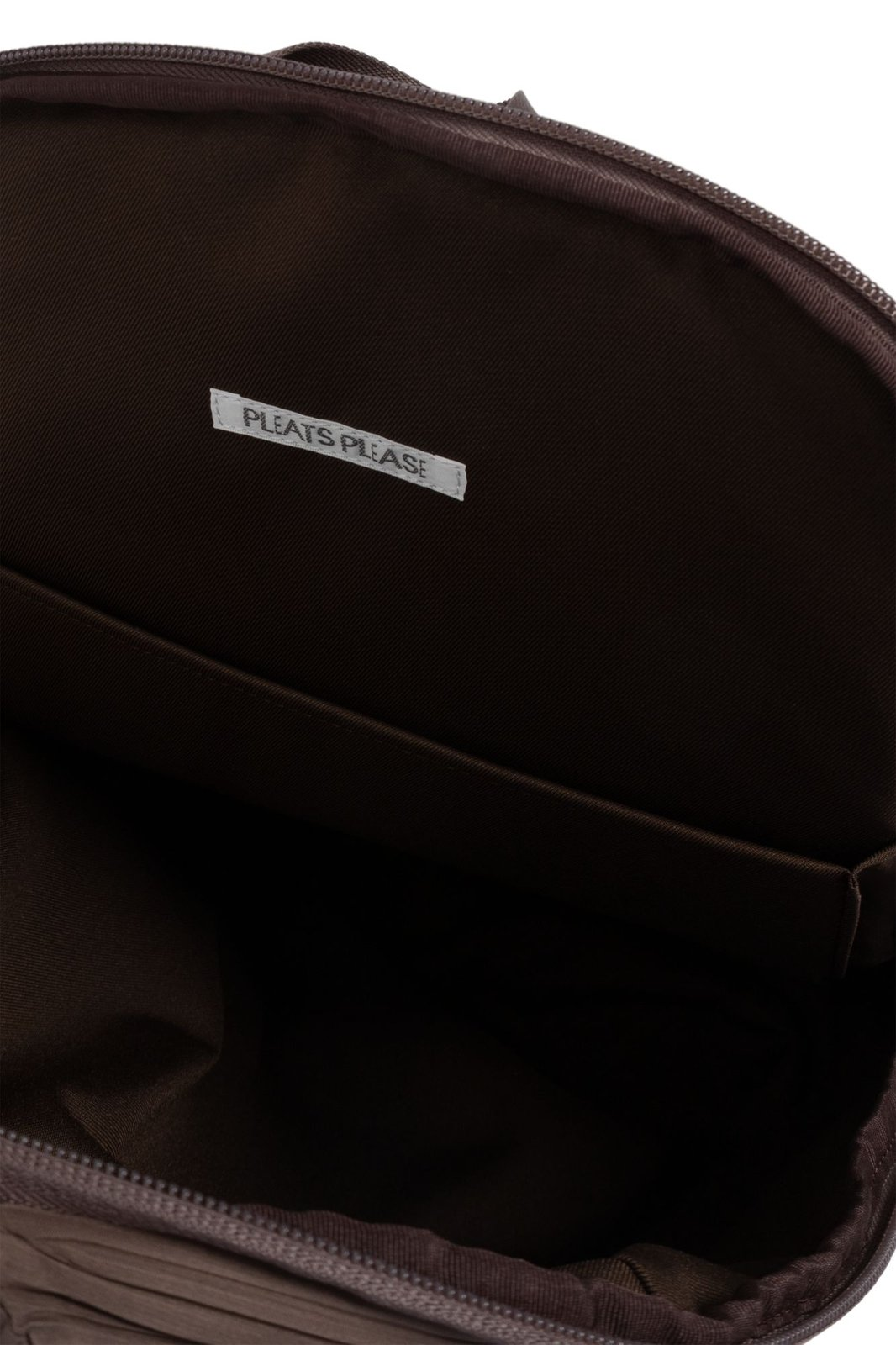 Pleated Design Backpack with Textured Surface