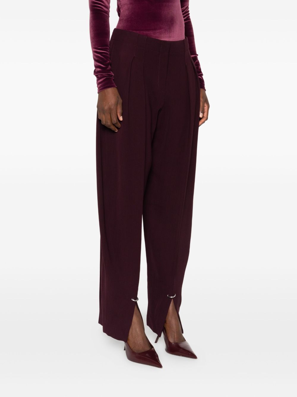 Pleated Front Trousers