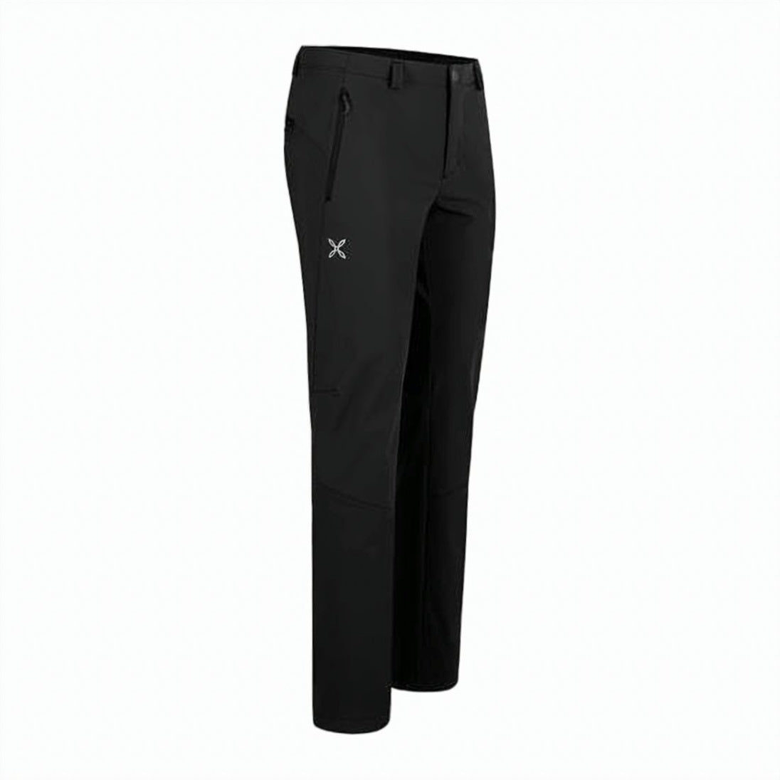 Tailored Black Straight Pants
