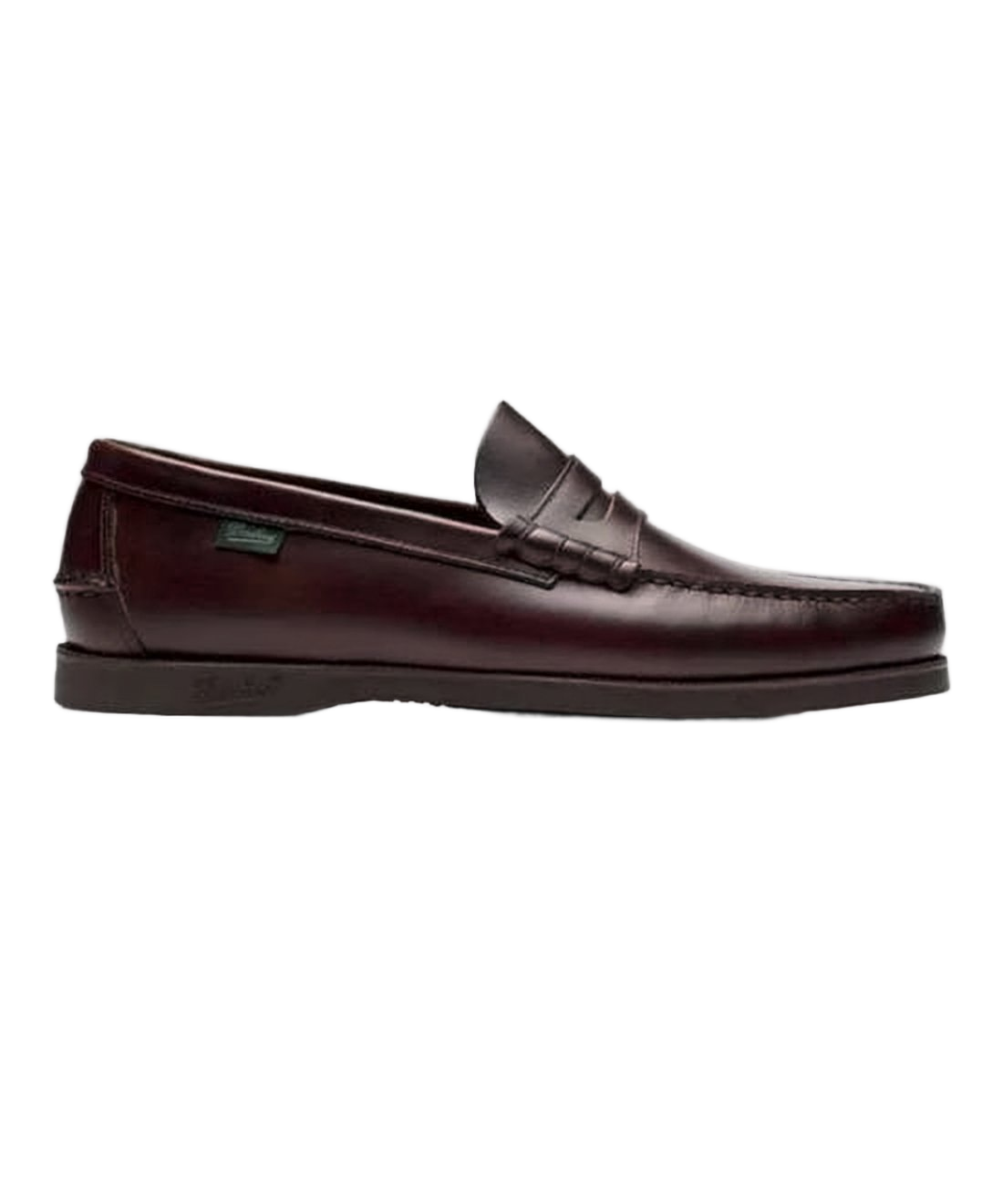 Polished Leather Penny Loafers