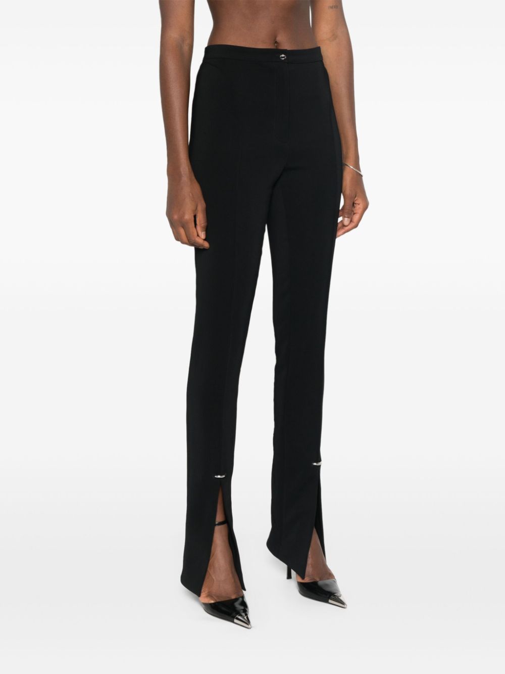 Black Stretch Trousers