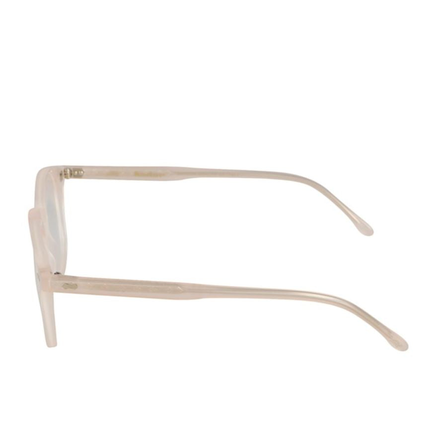 Pepper Translucent Beige Square Frame Eyeglasses