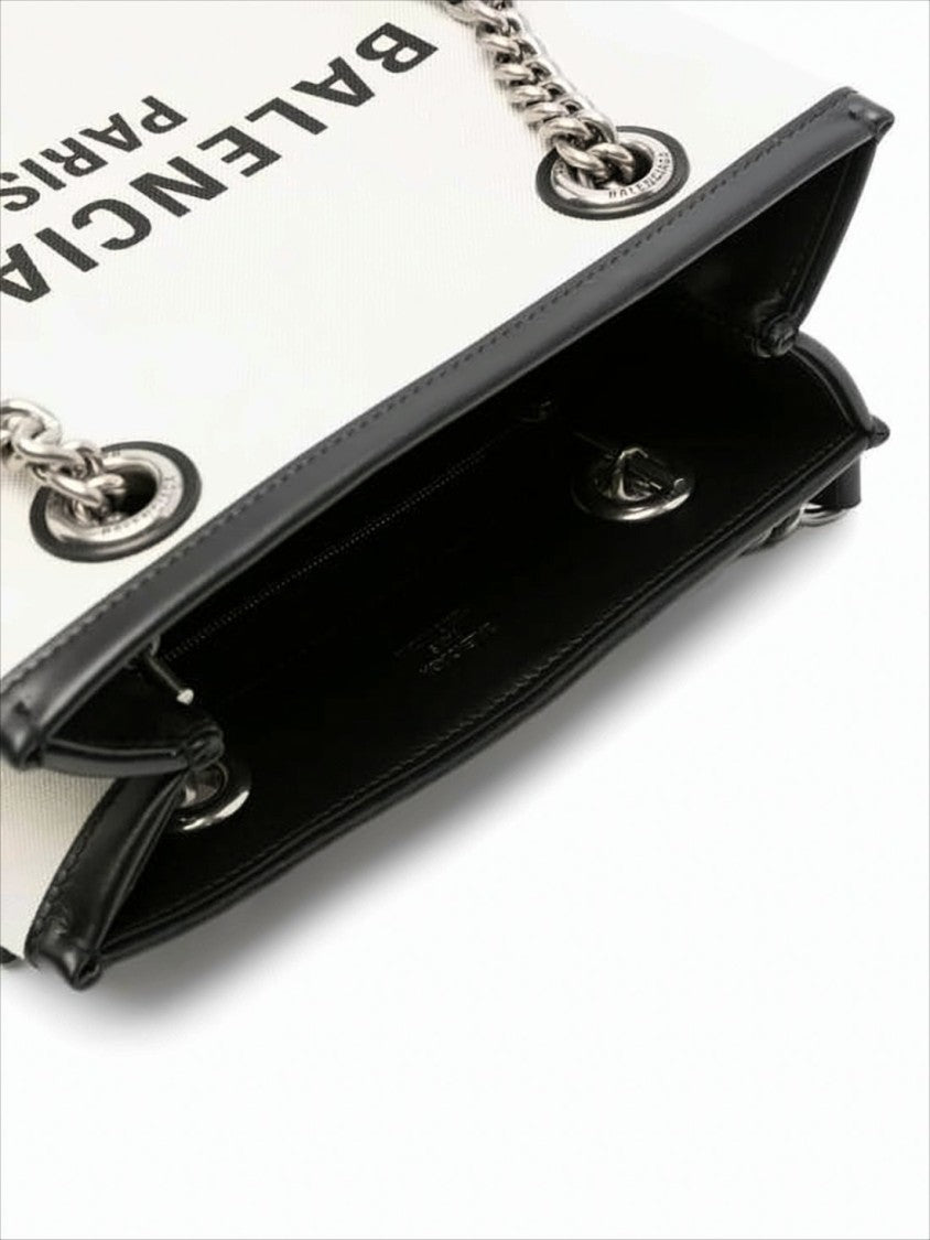 Rectangular Canvas Shoulder Bag