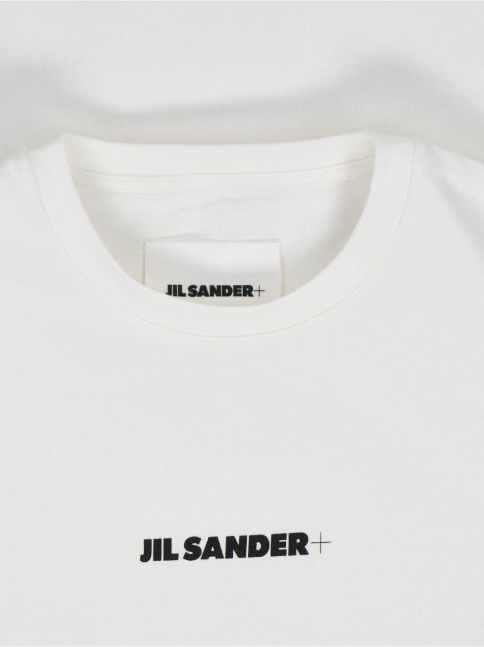 White T-Shirt With Subtle Logo