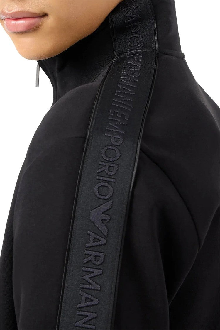 High-Quality Zip-Up Sweatshirt with Iconic Branding and Fit