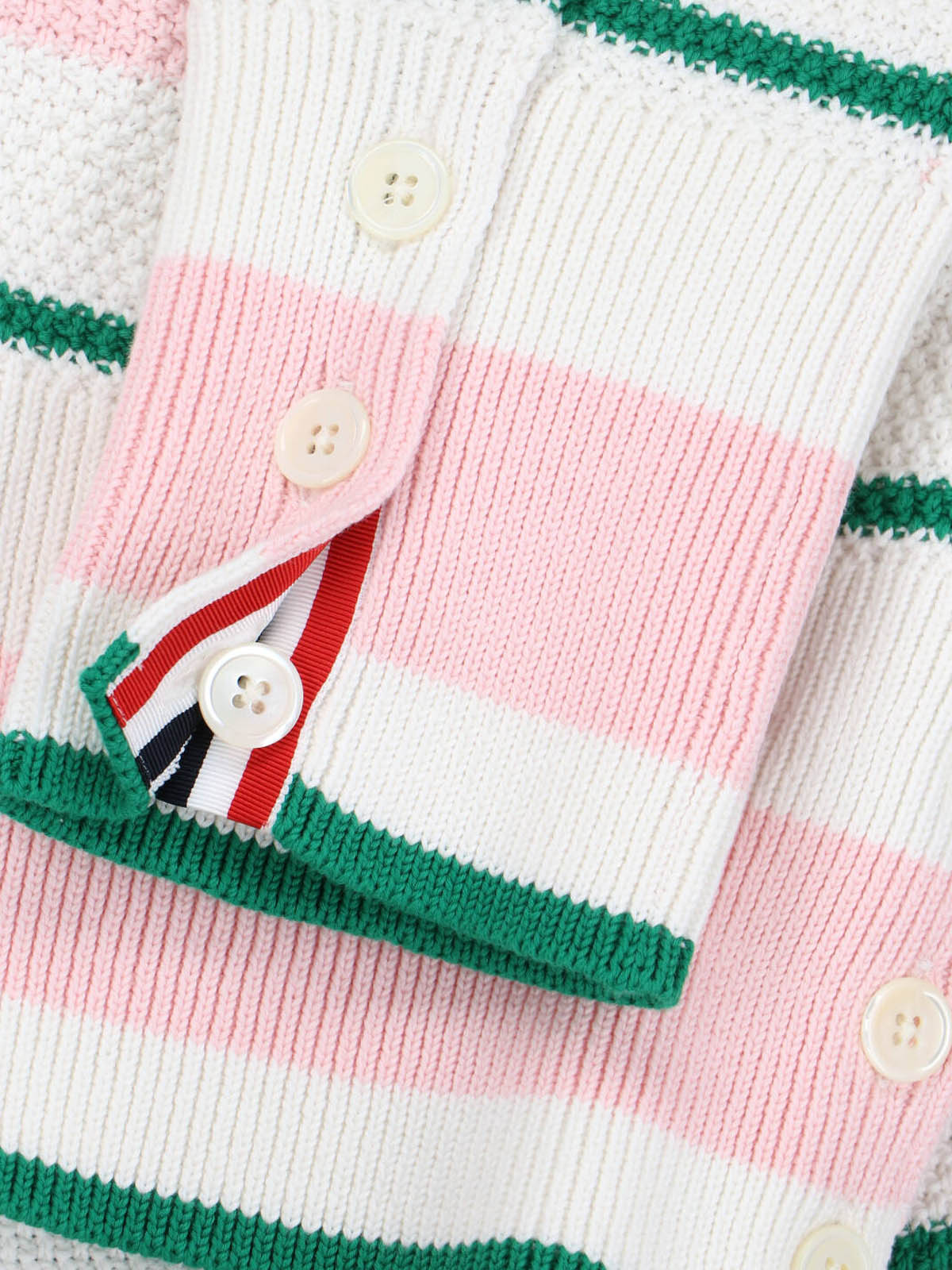 Striped Cardigan – Pink