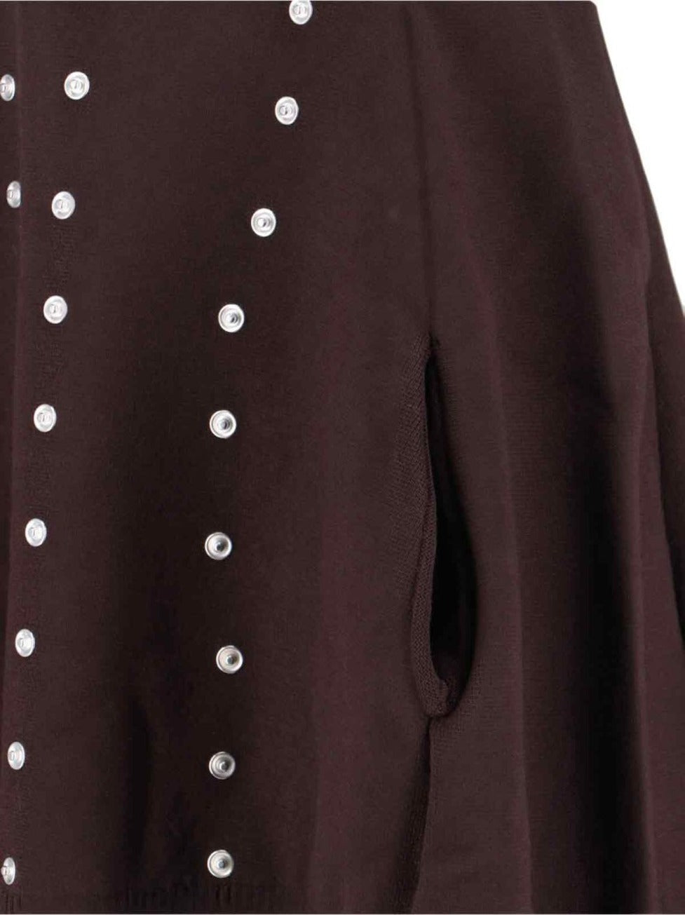 "Snap" Midi Dress Brown