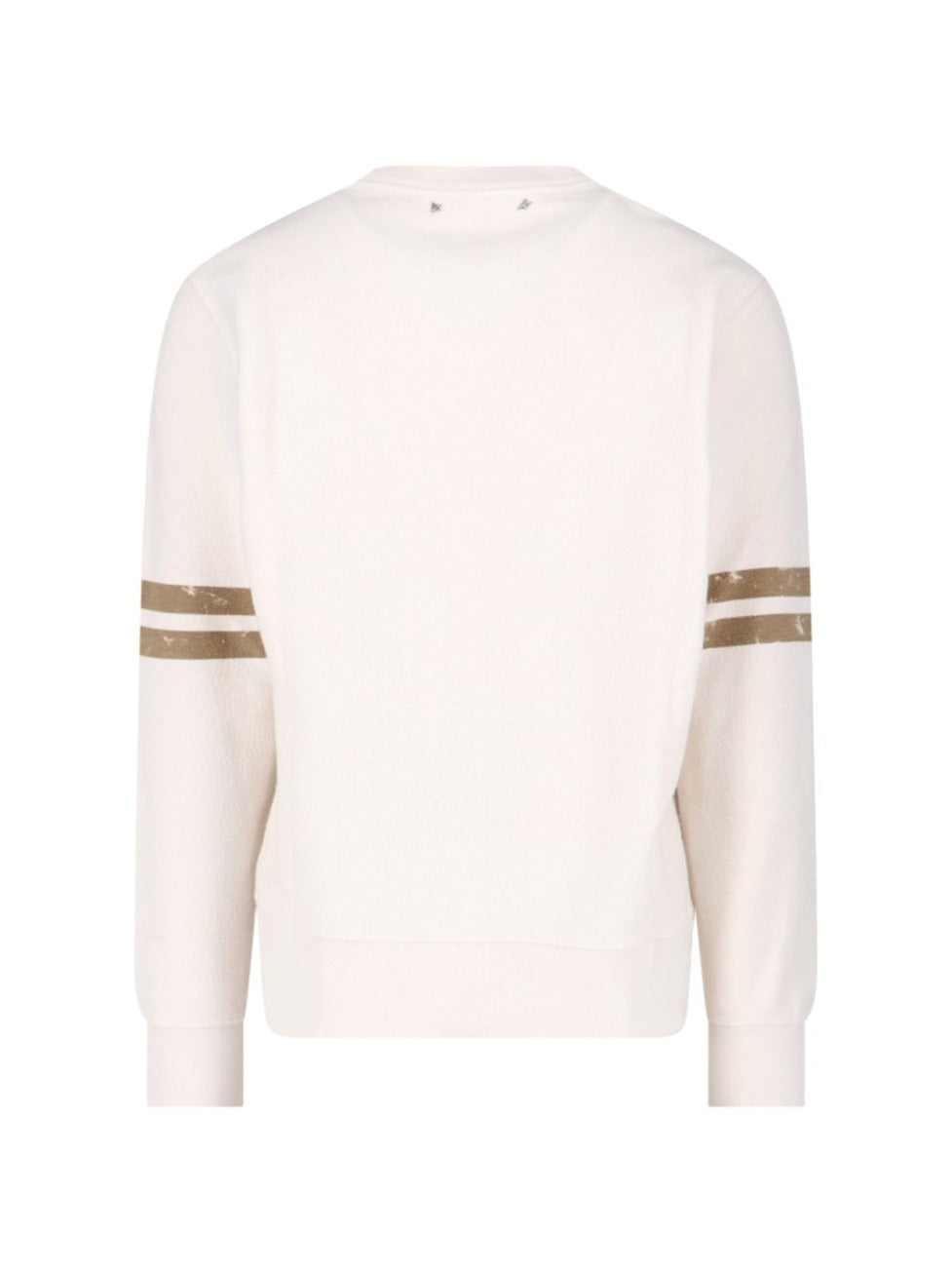 Logo Crewneck Sweatshirt Cream